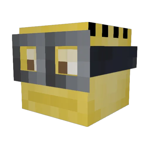 Trimp_My_Pimp Minecraft avatar head, 3D render