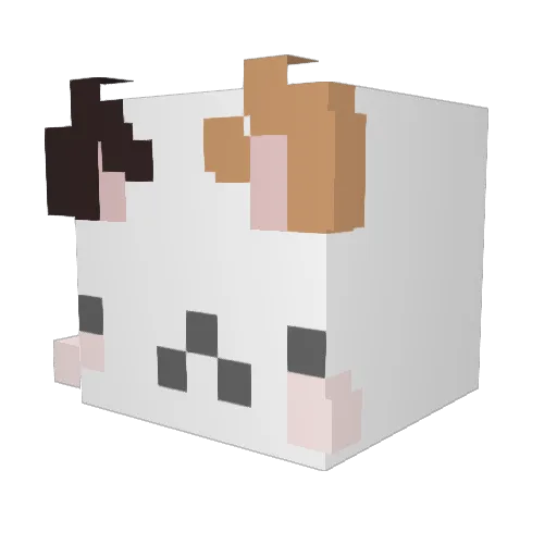 TriocerosJackson Minecraft avatar head, 3D render