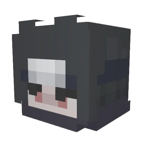 TripleH_WWE Minecraft avatar head, 3D render