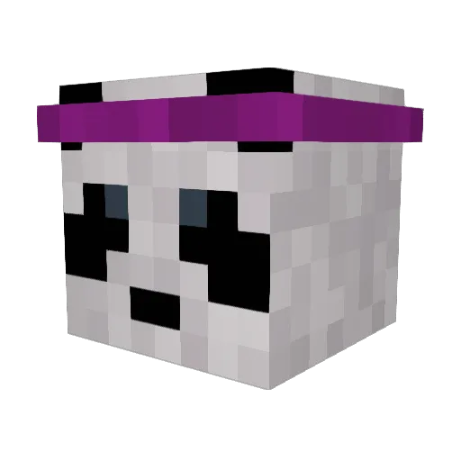 Triple_Pickle Minecraft avatar head, 3D render
