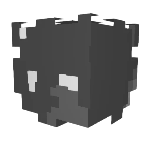 Trippen_Tripp Minecraft avatar head, 3D render