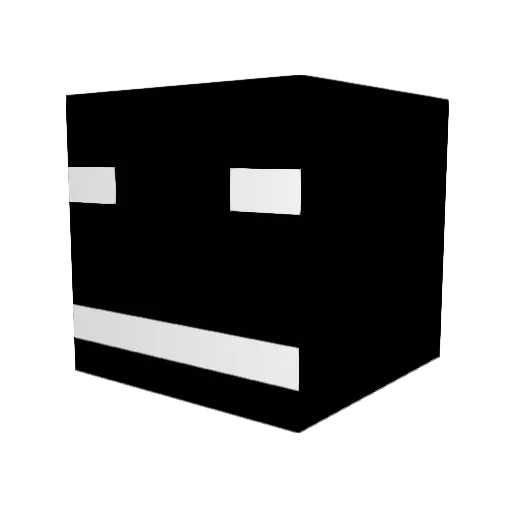 Tripple_Niple Minecraft avatar head, 3D render