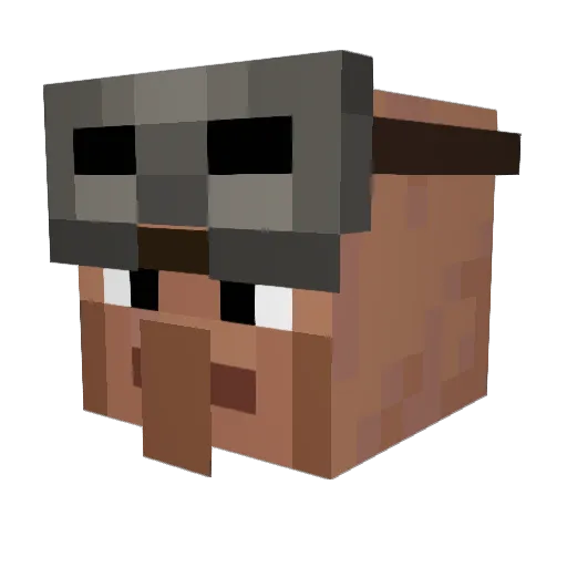 TrippyCo1d Minecraft avatar head, 3D render