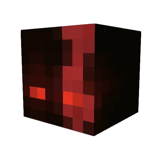 Tripultekas Minecraft avatar head, 3D render