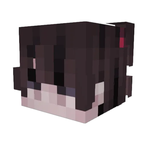 Triscon_21 Minecraft avatar head, 3D render