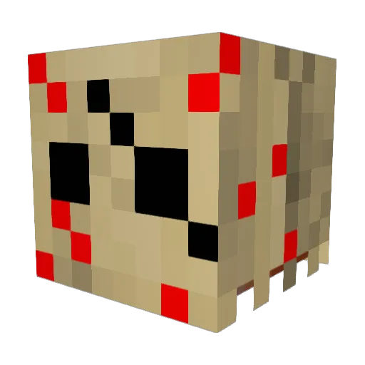 Trising51 Minecraft avatar head, 3D render