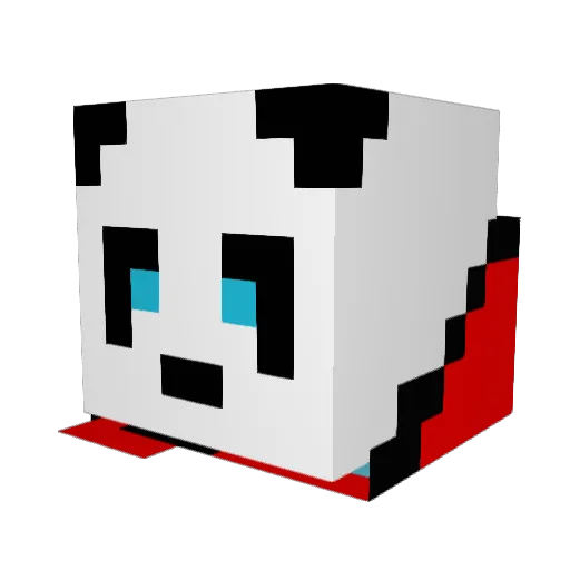Triskelldu92 Minecraft avatar head, 3D render