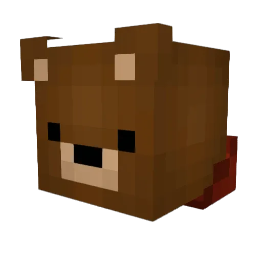 TristamZ Minecraft avatar head, 3D render