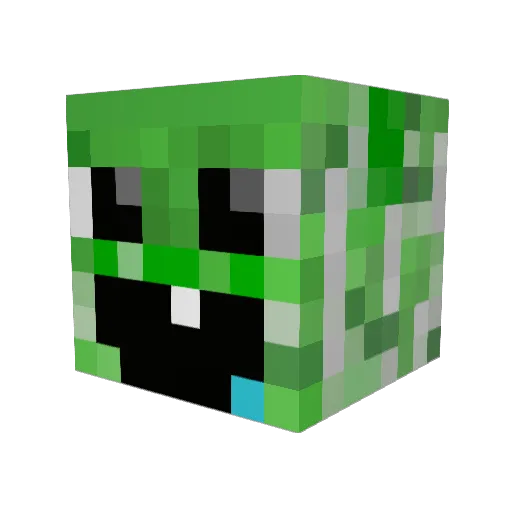 Tristan37 Minecraft avatar head, 3D render