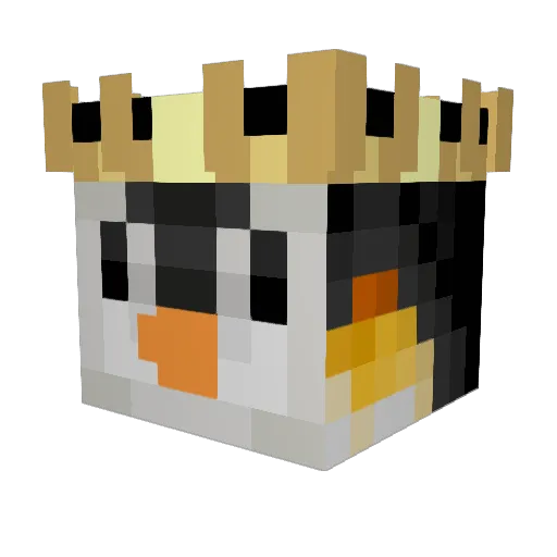 TristanK18 Minecraft avatar head, 3D render