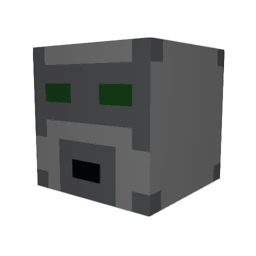 TristanRomo Minecraft avatar head, 3D render