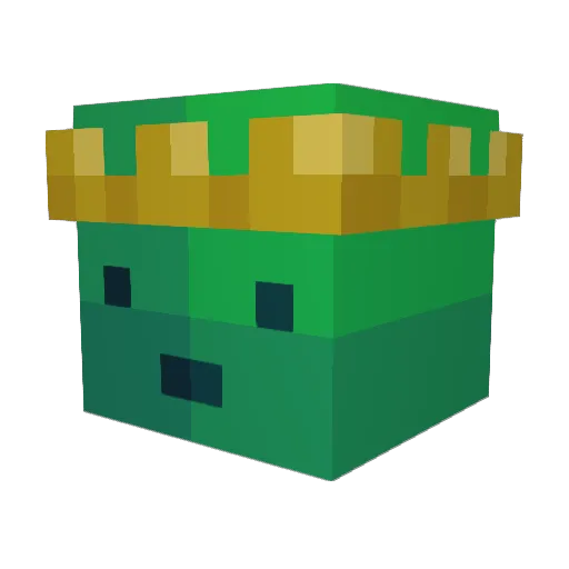 TristanZXF Minecraft avatar head, 3D render