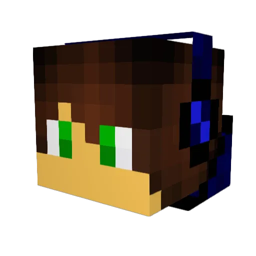 Tristangamer17 Minecraft avatar head, 3D render