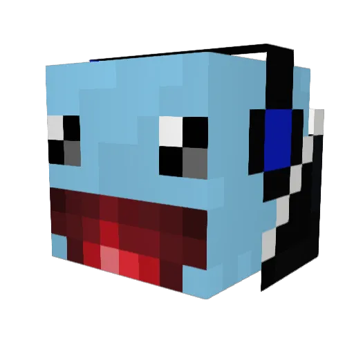 TristenChinnappa Minecraft avatar head, 3D render