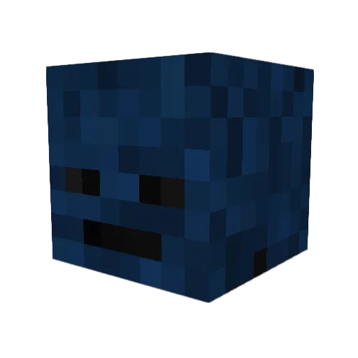Tristh Minecraft avatar head, 3D render