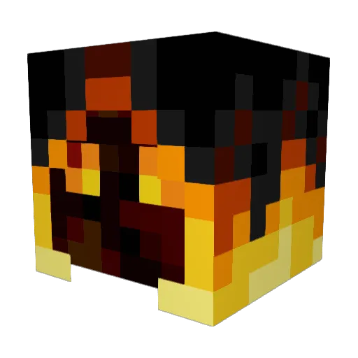 TristintheRed Minecraft avatar head, 3D render