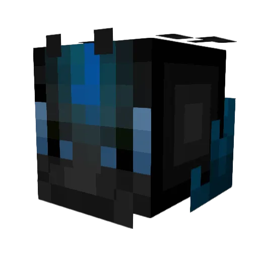 Triton3366 Minecraft avatar head, 3D render