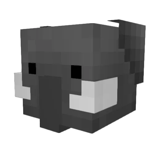 TriumphTortoise Minecraft avatar head, 3D render