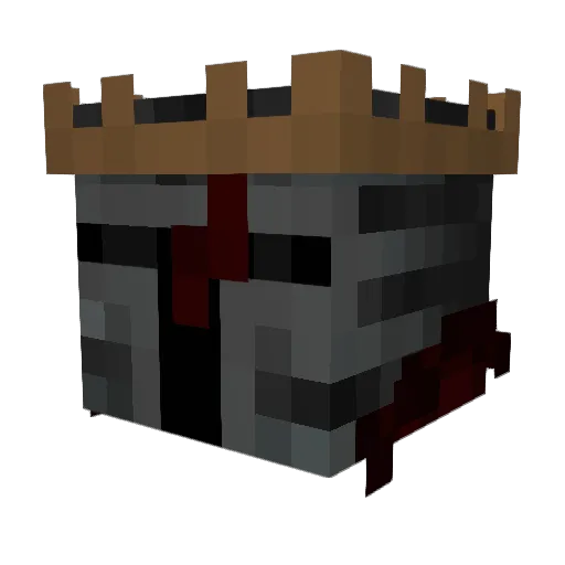 Triviot Minecraft avatar head, 3D render