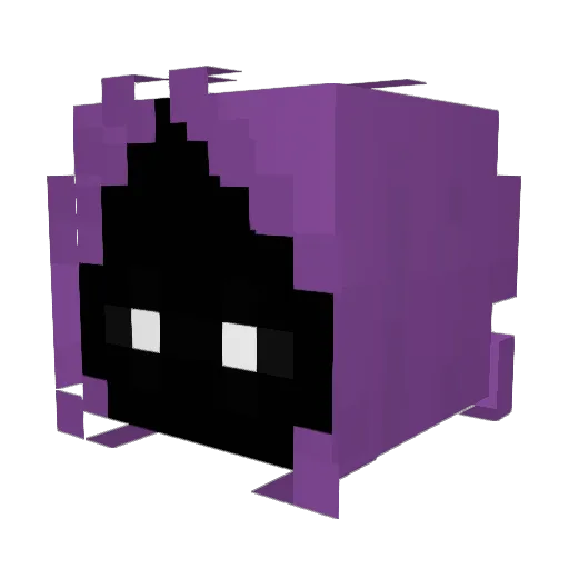 Trivisky Minecraft avatar head, 3D render