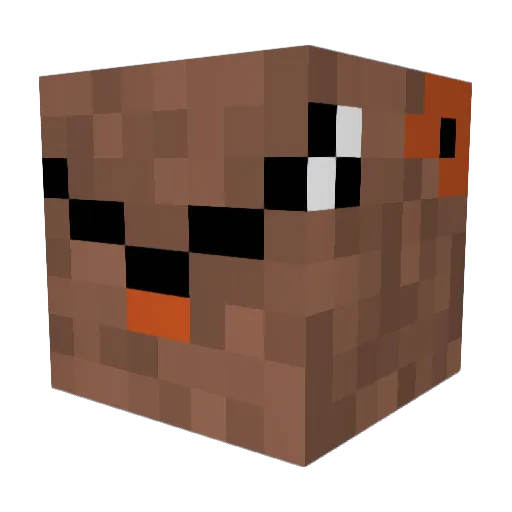 Trivoris_ Minecraft avatar head, 3D render