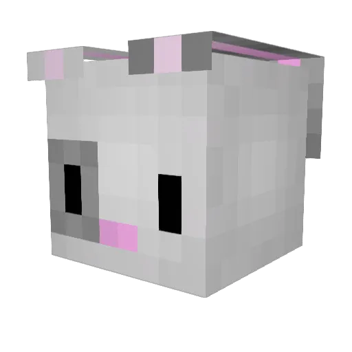 TrixAreForKids_ Minecraft avatar head, 3D render
