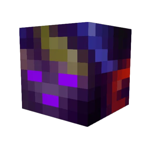 Trixtamon2632 Minecraft avatar head, 3D render