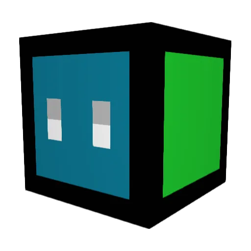 Trixy_12 Minecraft avatar head, 3D render