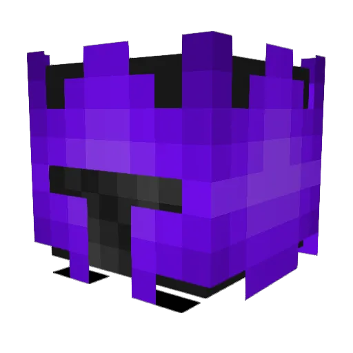 Trixztor Minecraft avatar head, 3D render