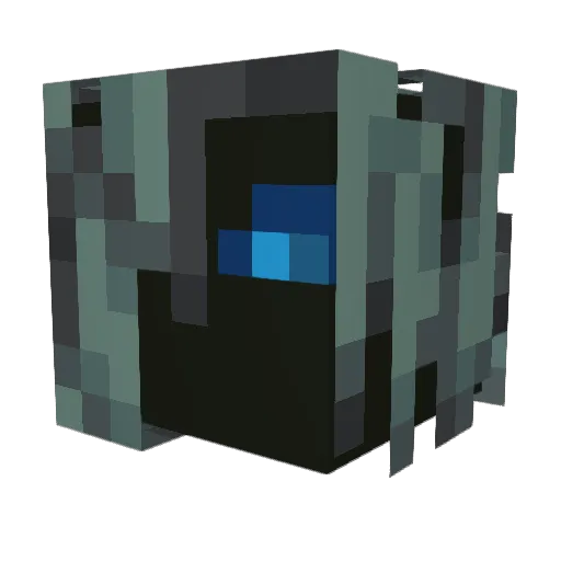 Trizt Minecraft avatar head, 3D render