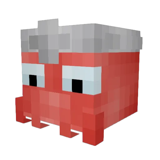 Trizzelnova Minecraft avatar head, 3D render