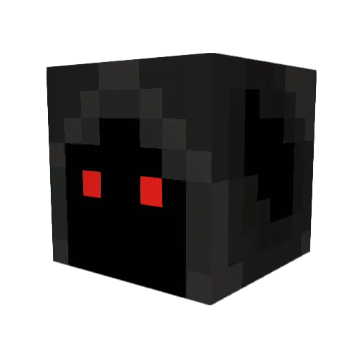 Tro_n Minecraft avatar head, 3D render