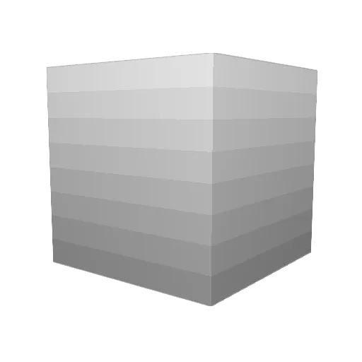 Troctopus Minecraft avatar head, 3D render