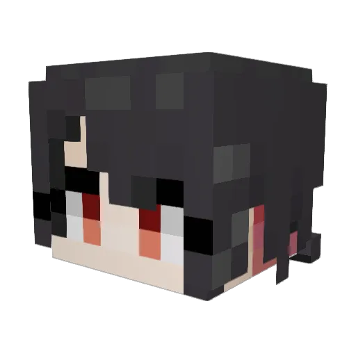 TroliFishi Minecraft avatar head, 3D render