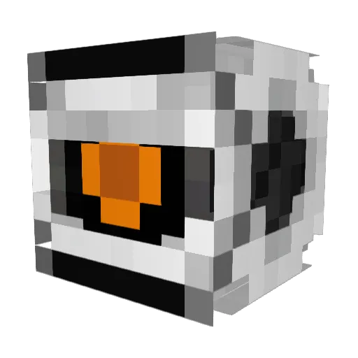 TrolingDx Minecraft avatar head, 3D render