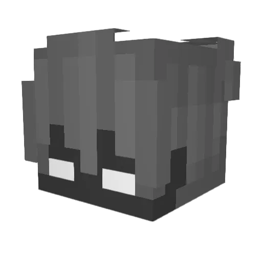 Trollbart007 Minecraft avatar head, 3D render