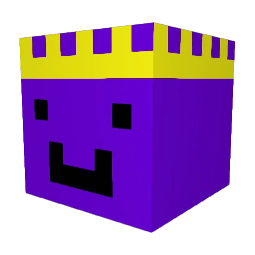 Trolliv3r Minecraft avatar head, 3D render