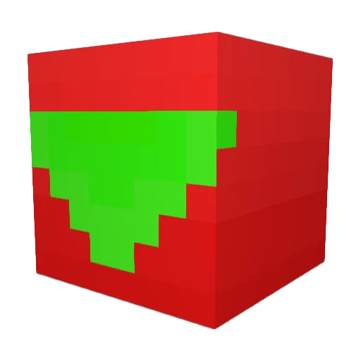 Trollman46 Minecraft avatar head, 3D render