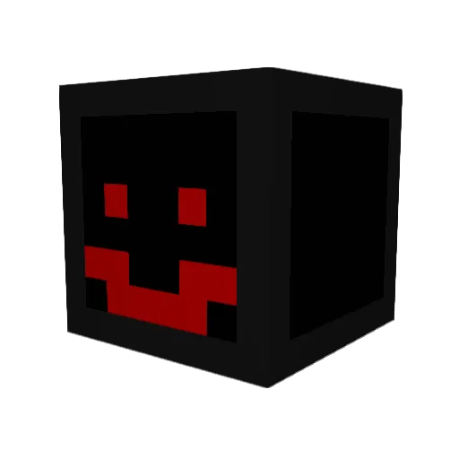 Tron1337 Minecraft avatar head, 3D render