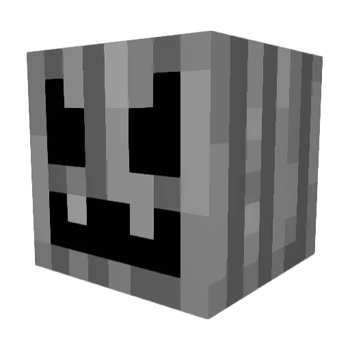 Troncomamado_1 Minecraft avatar head, 3D render