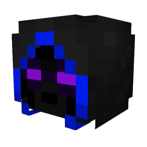 Troncys Minecraft avatar head, 3D render