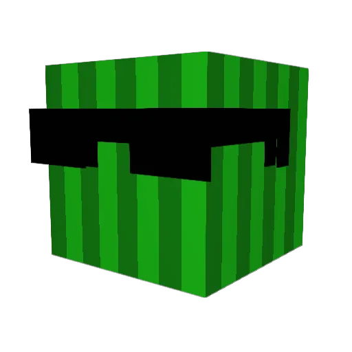 Tronny1997 Minecraft avatar head, 3D render