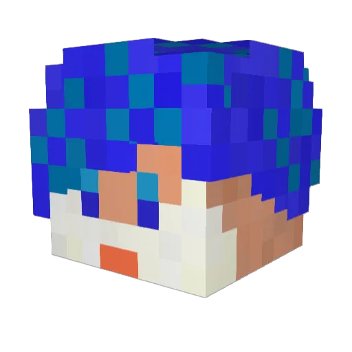 Tronomas050 Minecraft avatar head, 3D render