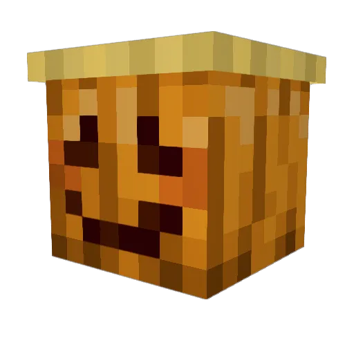 TroodyFox Minecraft avatar head, 3D render