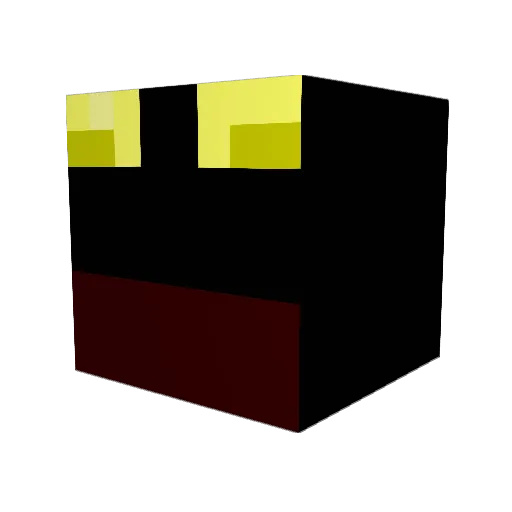 Troond Minecraft avatar head, 3D render