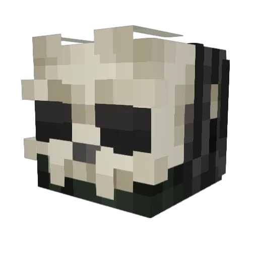 TrooperLev Minecraft avatar head, 3D render
