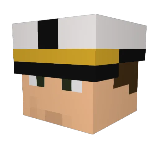 TrooperSmithy Minecraft avatar head, 3D render