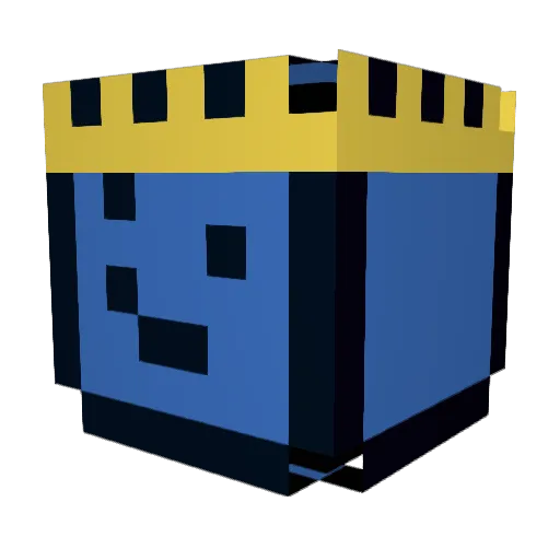Trooperslayer65 Minecraft avatar head, 3D render