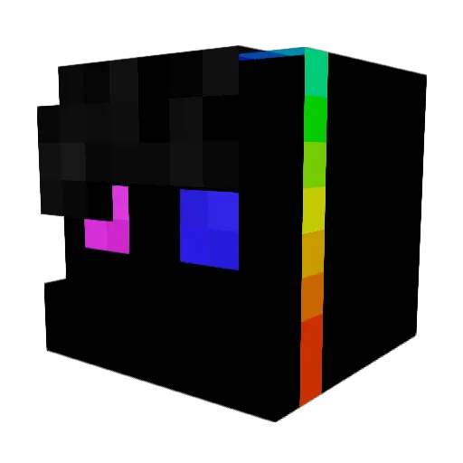 Troor Minecraft avatar head, 3D render