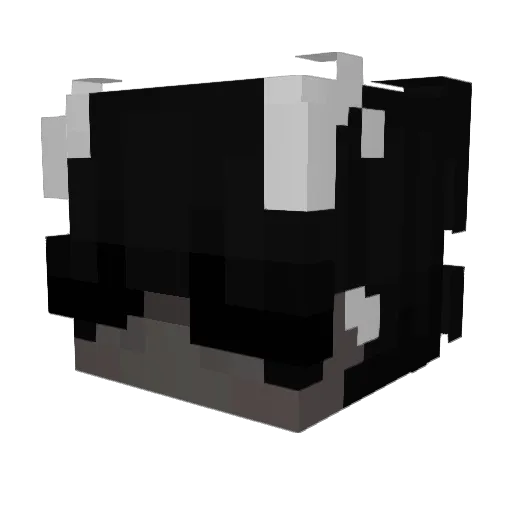 Troovem Minecraft avatar head, 3D render